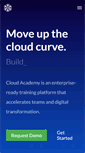 Mobile Screenshot of cloudacademy.com